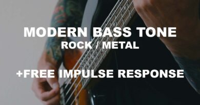 MODERN ROCK/METAL BASS TONE | Line6 Helix/HX Stomp | Tutorial | Free Preset & Impulse response