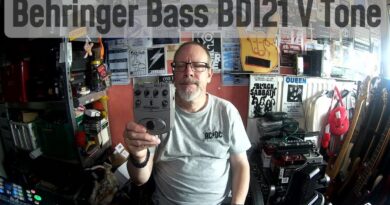 Me and my Bass - Behringer Bass BDI21 V Tone