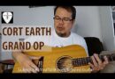 Cort Earth Grand OP Acoustic Guitar Review Demo with D’Addario EJ26 Strings | Edwin-E