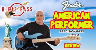 Rib13 Bass - Fender American Performer Precision Bass Review