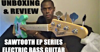 Sawtooth EP Series Electric Bass Guitar - Unboxing & Review