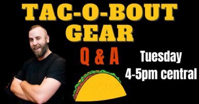 Sorry Im late...Lets open some new Products from Quilter | Tac-O-Bout Gear Livestream