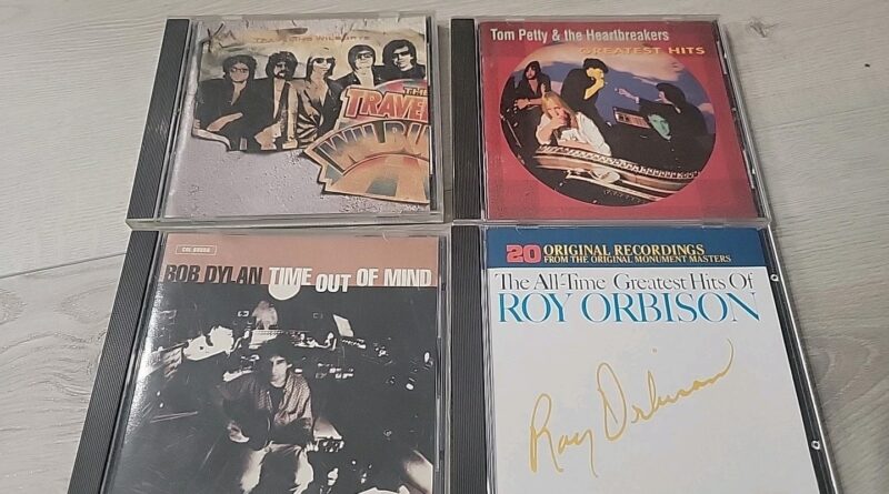 4 Cd Lot The Traveling Wilburys Vol. 1 Tom Petty Roy Orbison Bob Dylan Best oop