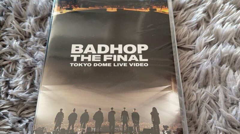 BADHOP THE FINAL Tokyo Dome Live Video Recordings (Used)