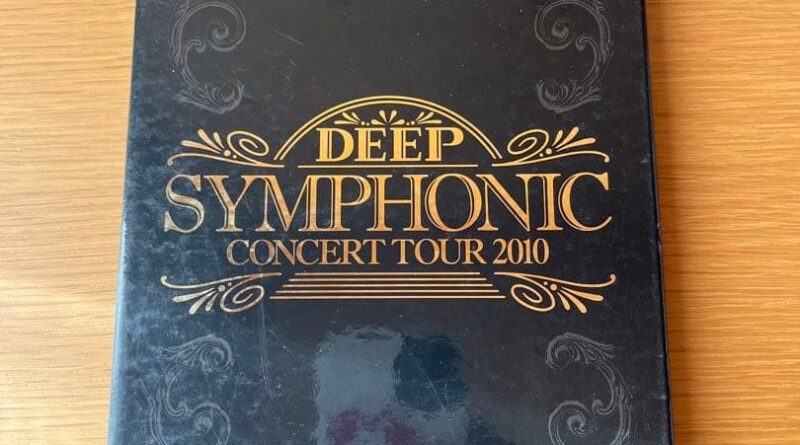 Deep Symphonic Concert Tour 2010 Signed DVD 18 Tracks Music Concert