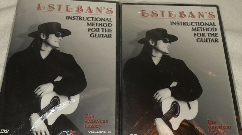 Esteban’s Instructional Method for the Classical Guitar Lesson DVDs Vol. 2 and 4