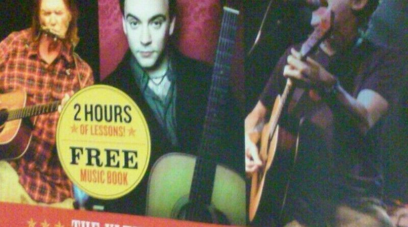 Guitar How to play acoustic rock guitar! DVD