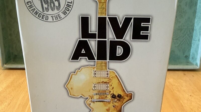 Live Aid Live Concert 1985 DVD 2004 Complete 4 Disc Set, Booklet & Slipcase
