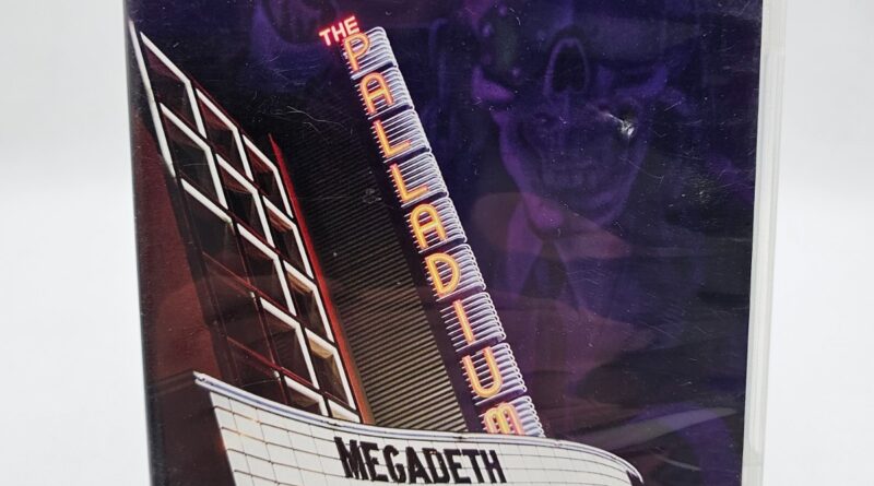 Megadeath Rust in Peace Live (DVD, 2010) Concert Palladium Dave Mustaine