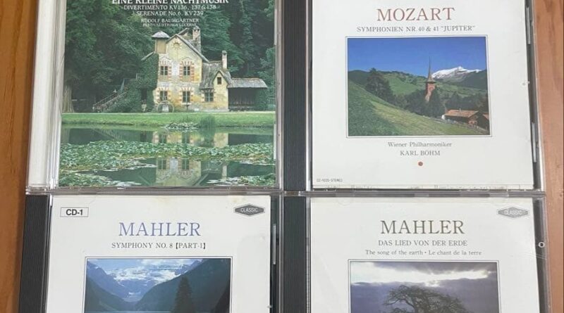 Mozart Mahler Classical CD Set