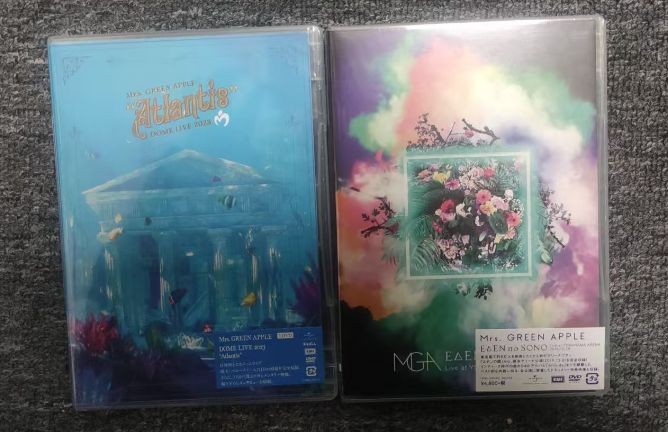 Mrs. GREEN APPLE Dome Live DVD 2Disc Set Unopened YOKOHAMA arena 2019