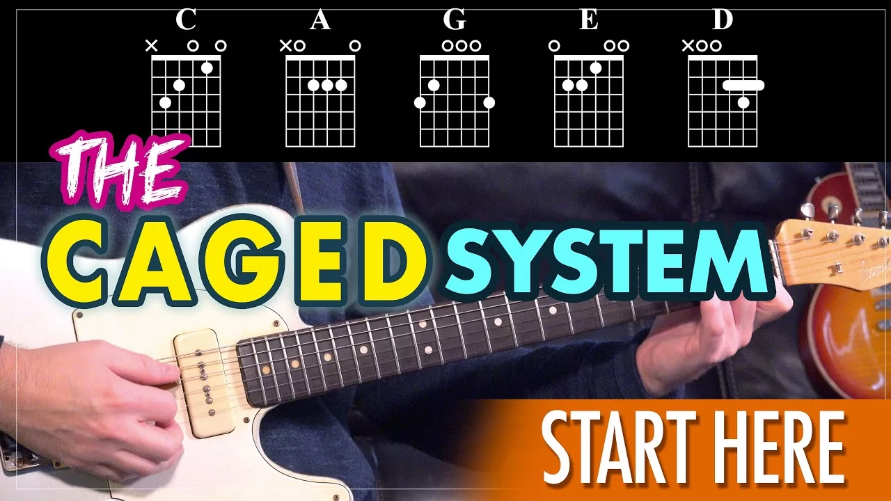 Want To Learn The CAGED System On Guitar Start Here CAGED System For Beginners Guitar