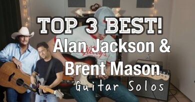 Alan Jackson/Brent Mason Top 3 Best Guitar Solos