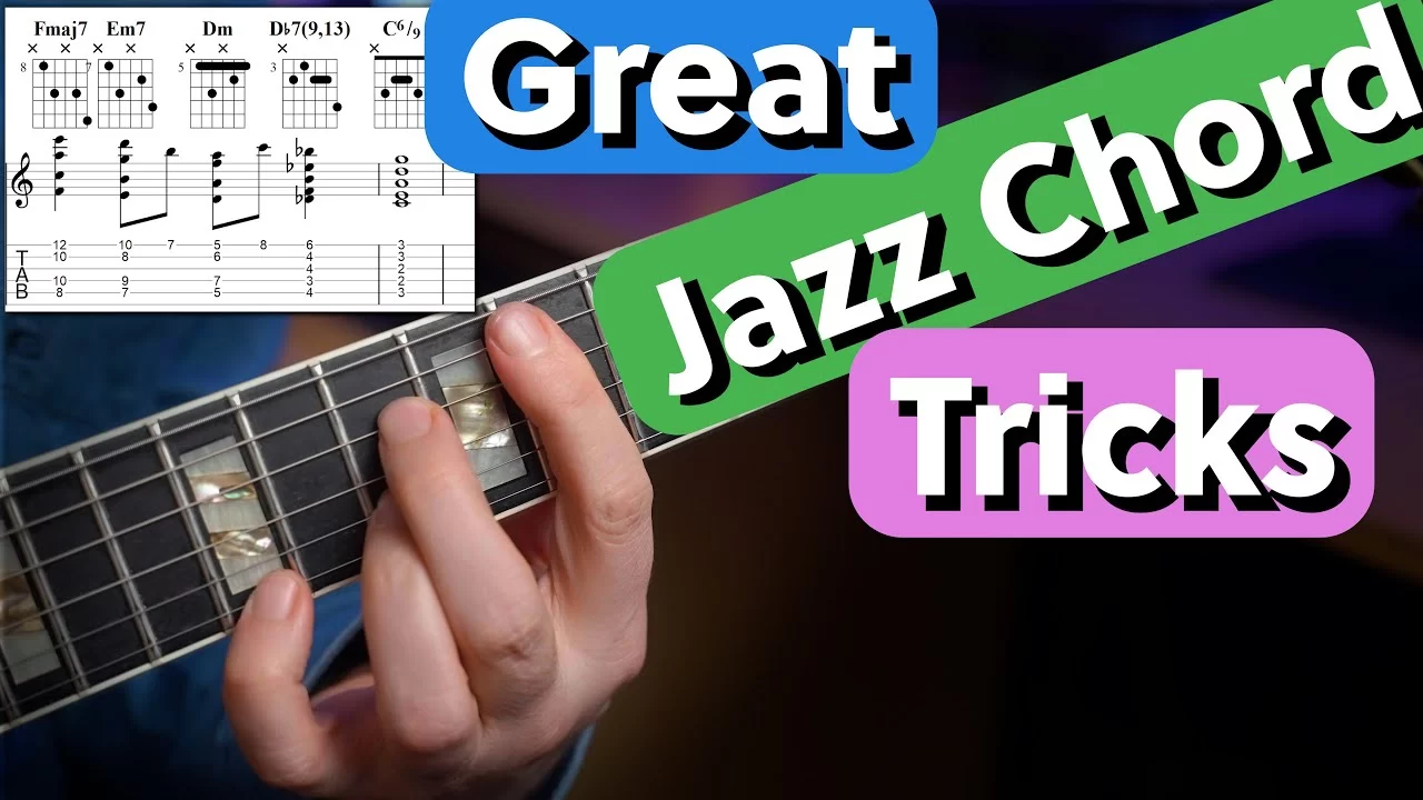 Jazz Chords Tricks With Beautiful Passing Chords - Just The Tone