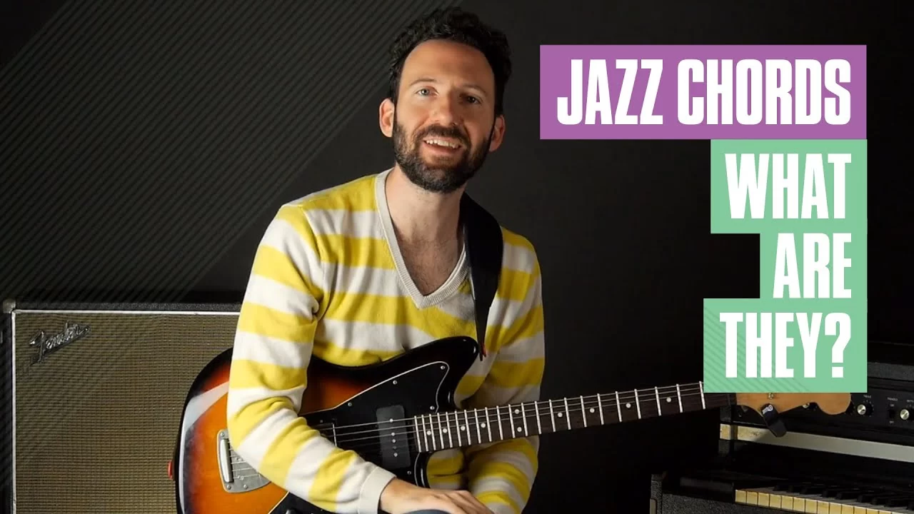 What Are Jazz Chords? Basic Moveable Jazz Chords 7ths And 9ths | Guitar ...