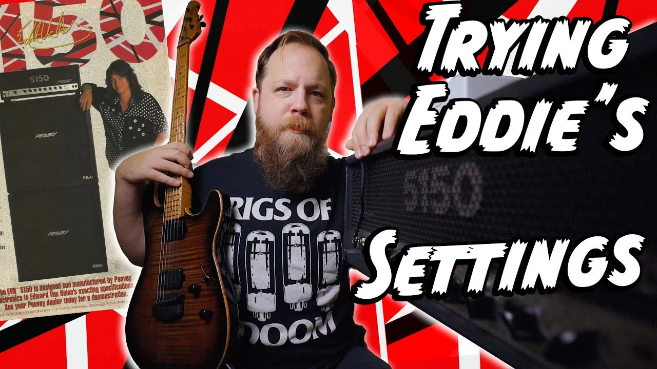 Trying Eddie&'s 5150 Amp Settings! - Just The Tone