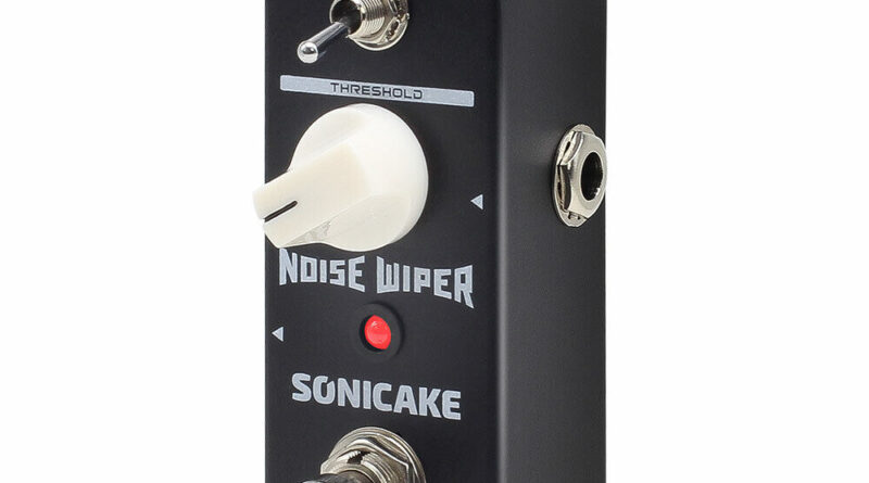 SONICAKE Noise Wiper True Bypass Noise Gate Guitar Bass Effect Pedal QSS-14