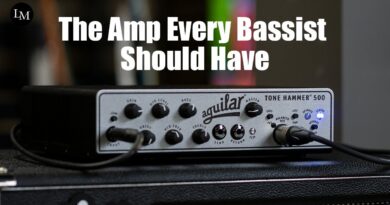 The Aguilar Tone Hammer 500 Bass Amp | Lane Music