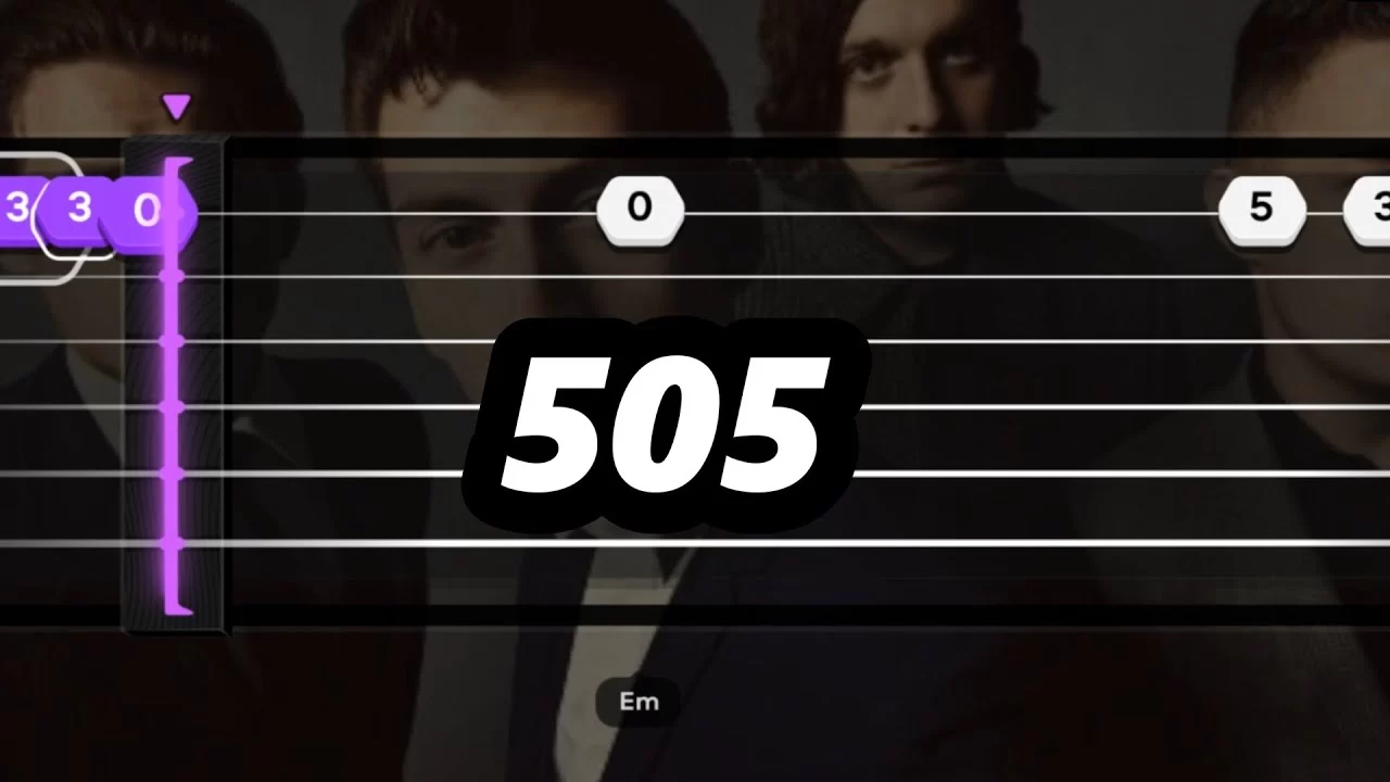 505 - Arctic Monkeys (Easy Guitar Tabs & Chords Tutorial) - Just The Tone