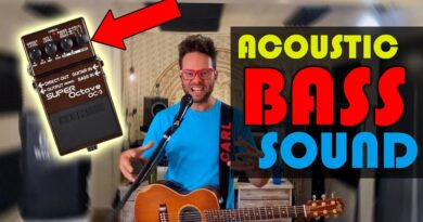How to get a Bass / Octave sound for Acoustic Guitar