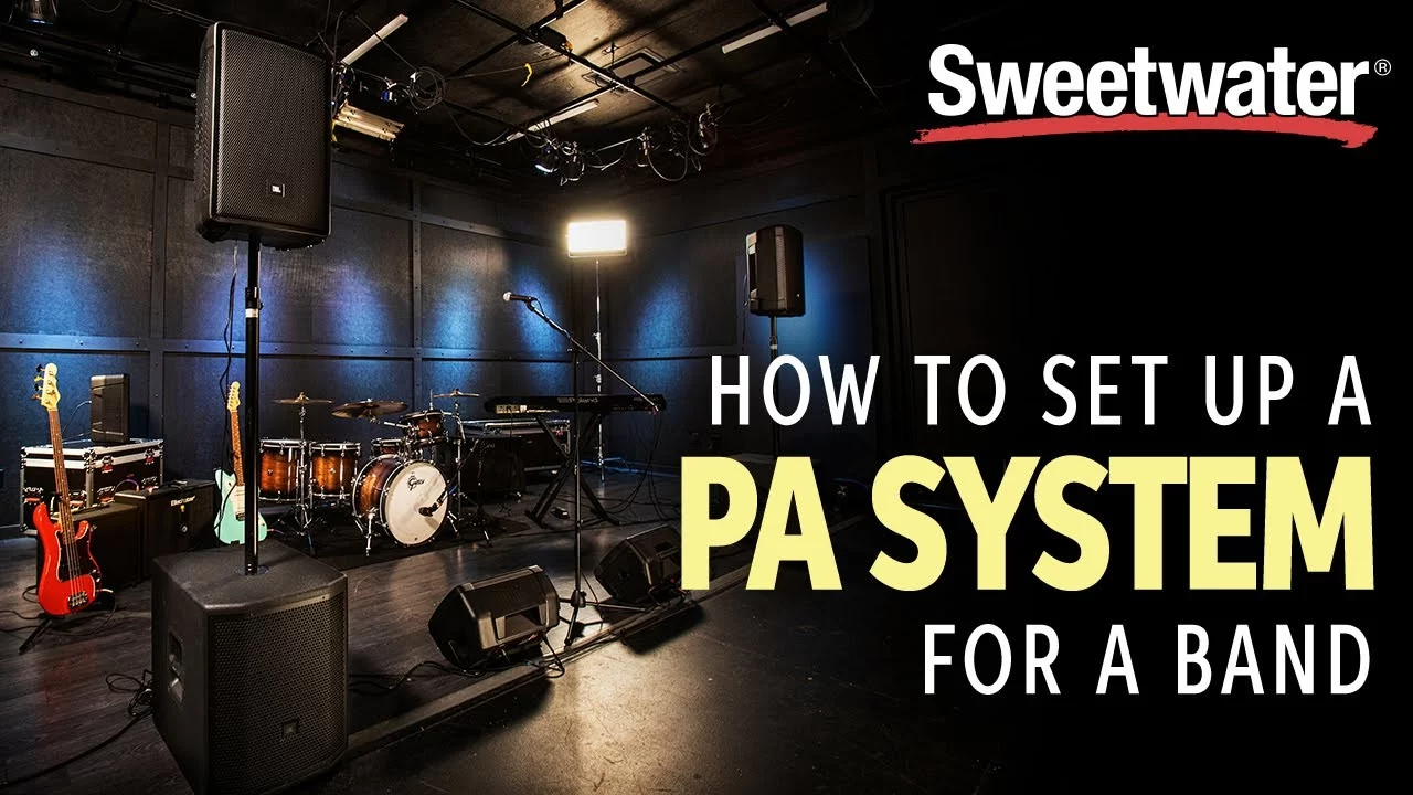 How to Set Up a PA System for a Band - Just The Tone