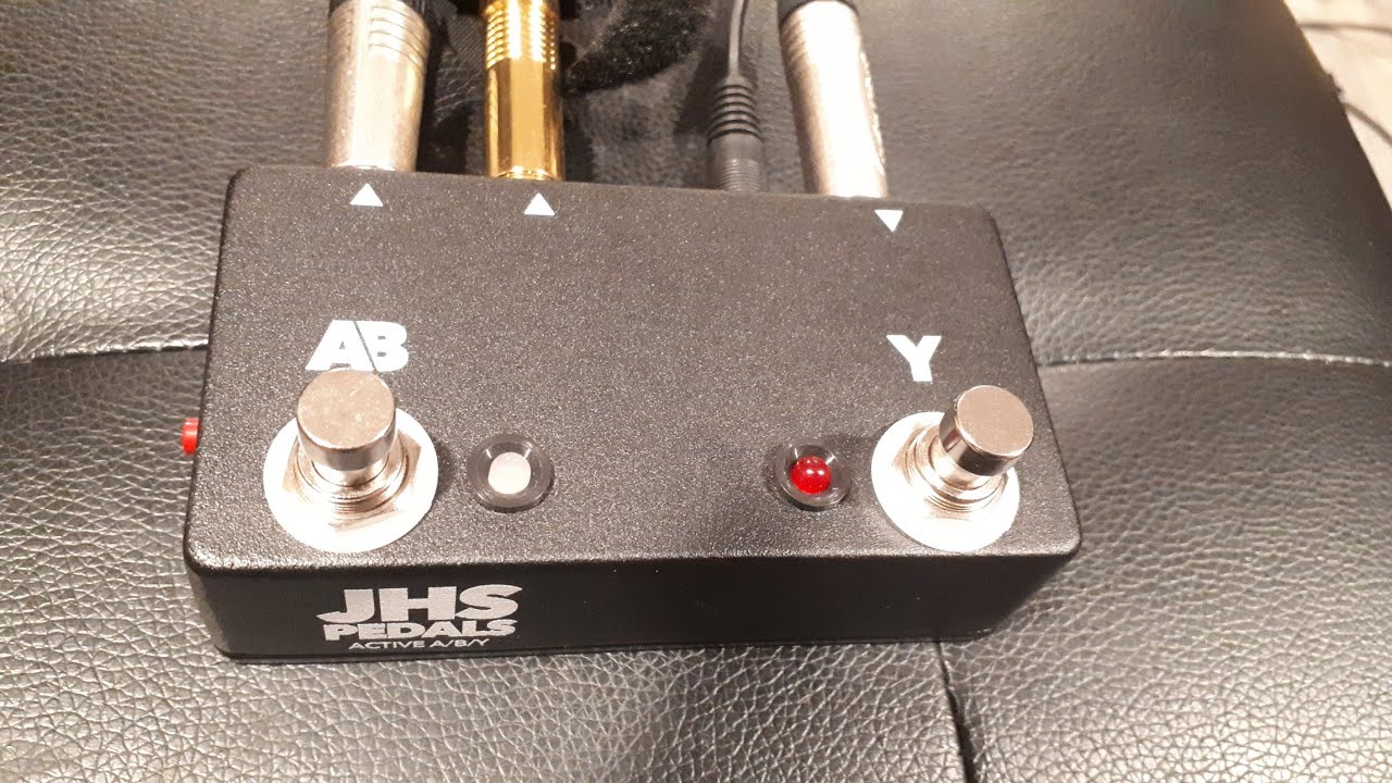 JHS Active A-B-Y Pedal: 1 Guitar 2 Amps = No Problem! - Just The Tone