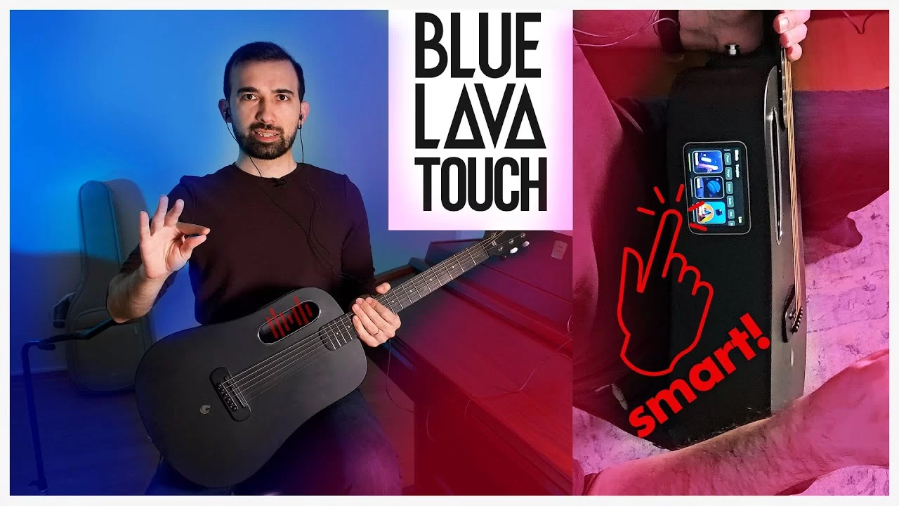 Гитара blue lava touch