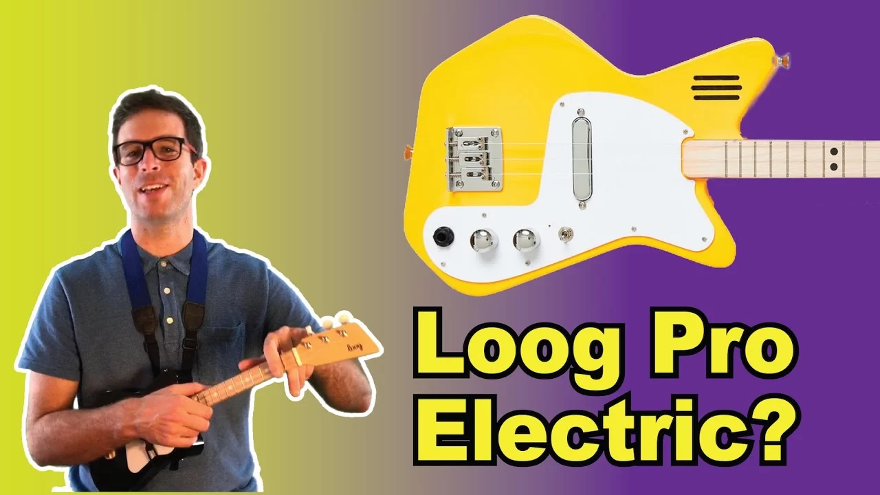 Loog Pro Electric Guitar - Review and Unboxing - Just The Tone