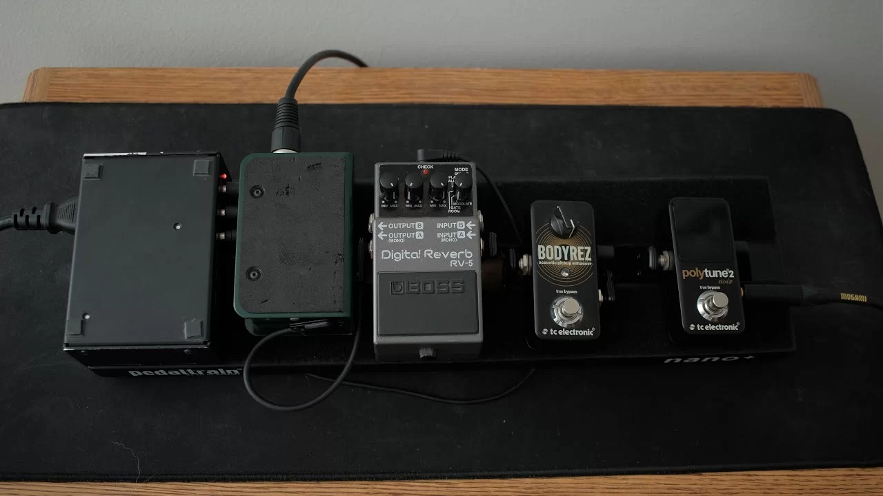 My 2023 Acoustic Pedalboard for Worship - Just The Tone