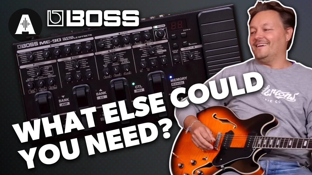 NEW Boss ME-90 - Guitar Multi FX Made Simple! - Just The Tone