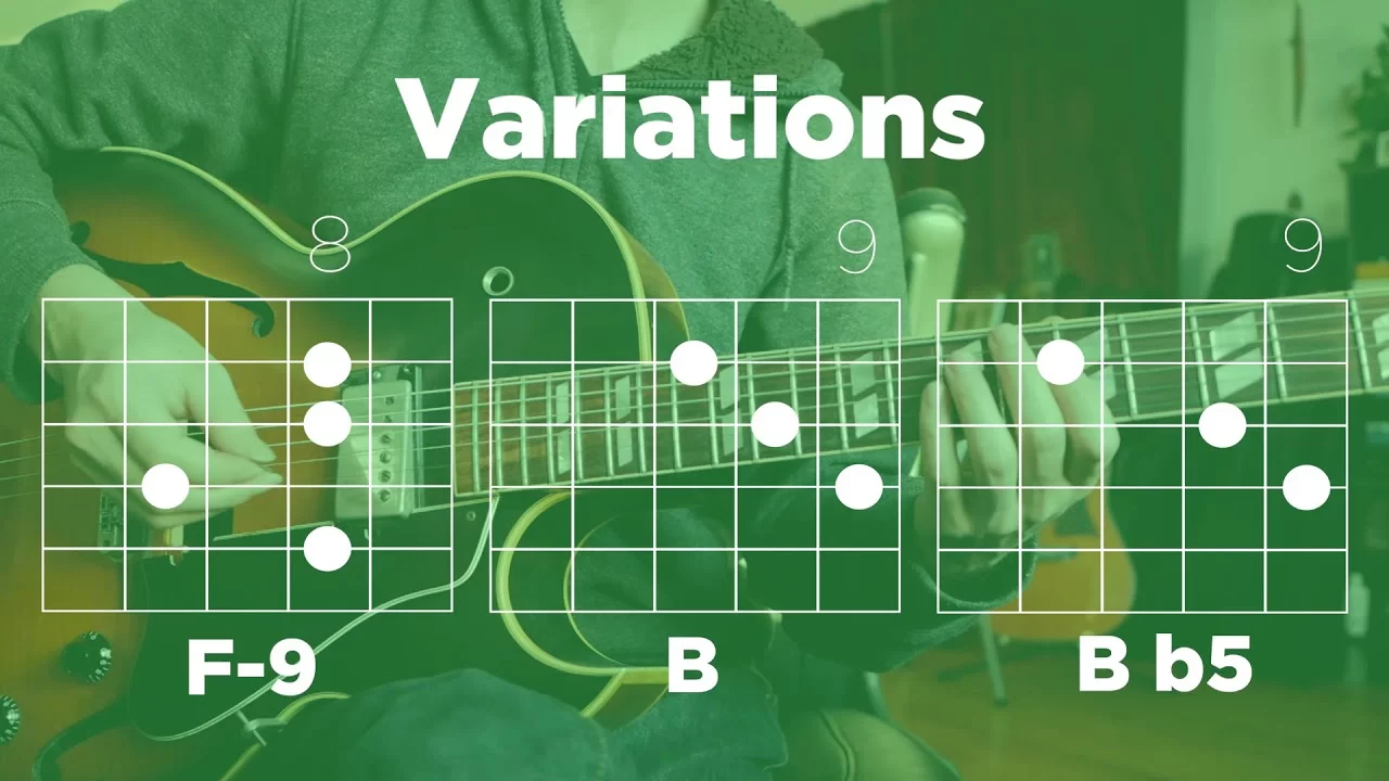 Four Miles Davis Jazz Guitar Chord Patterns - Just The Tone