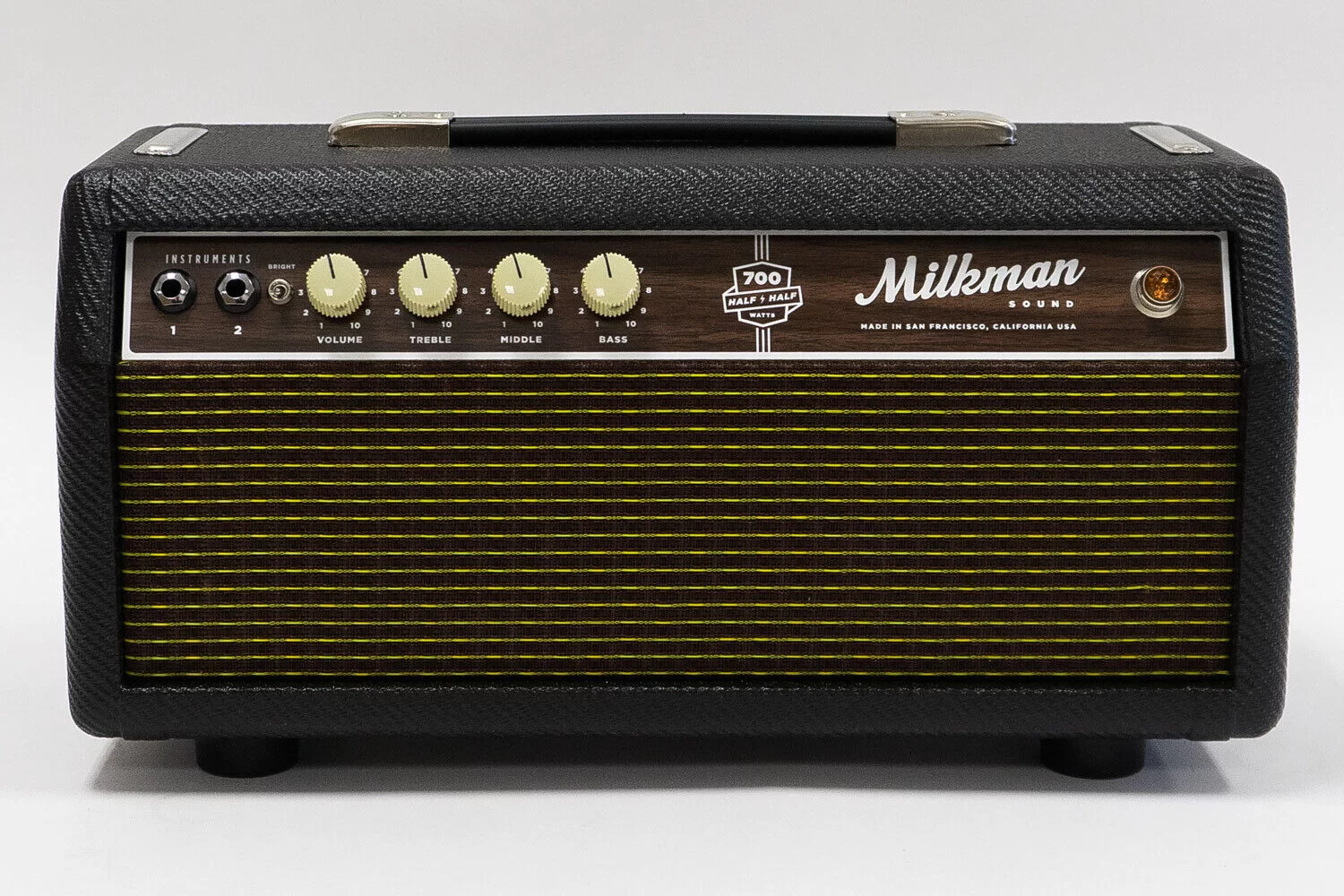 Milkman Sound 700W Bass Half n Half Bass Guitar Amp Head, 700w, Black 