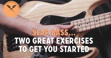 "Slap Bass"... 2 Great Exercises To Get You Started!