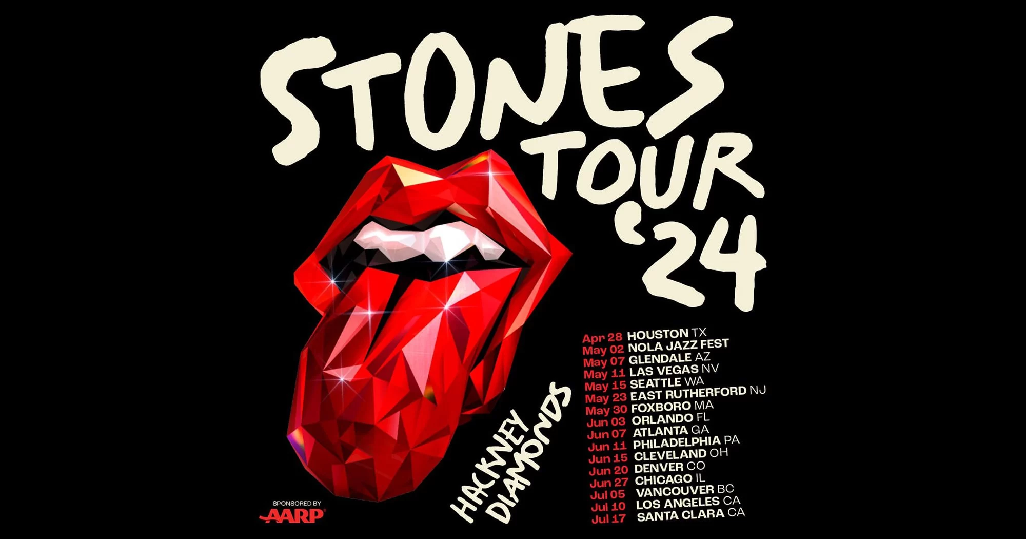 The Rolling Stones Tour 2024 - Doreen Janessa