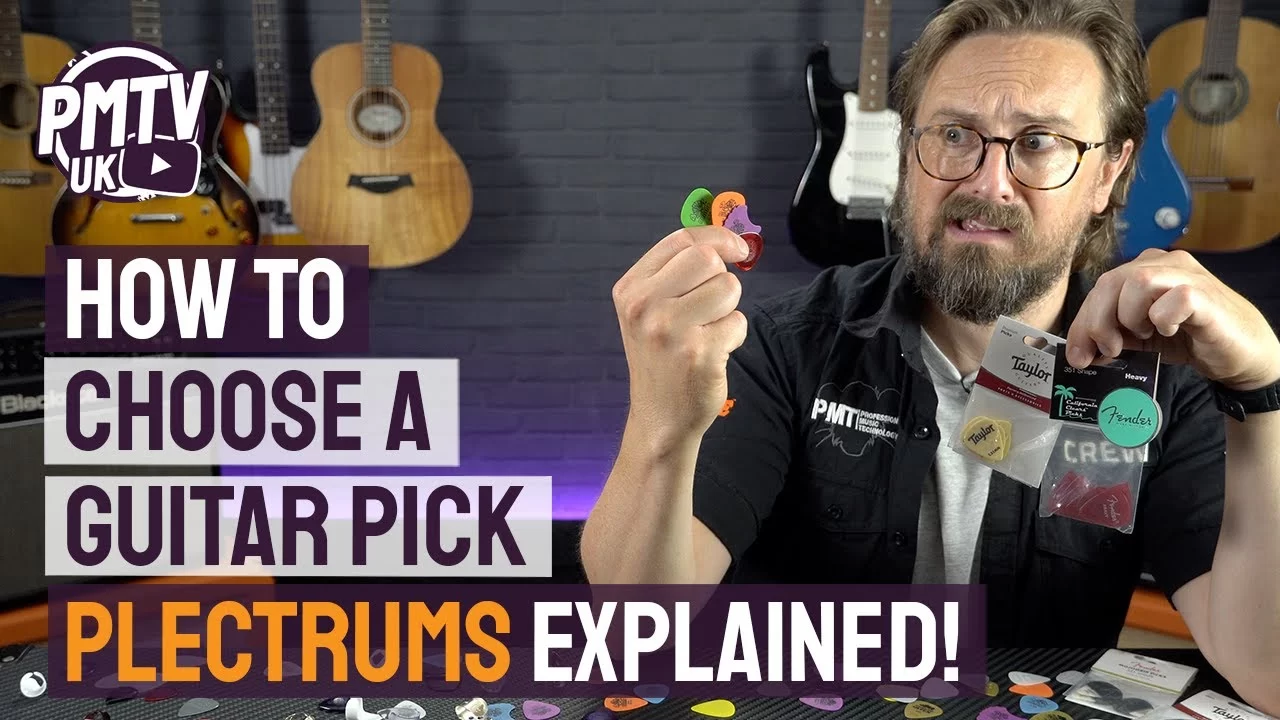 How To Choose A Guitar Pick Plectrums Explained Just The Tone