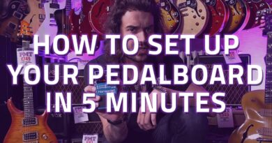 How To Set Up Your Pedalboard in 5 Minutes - Beginners Guide To Guitar Pedals