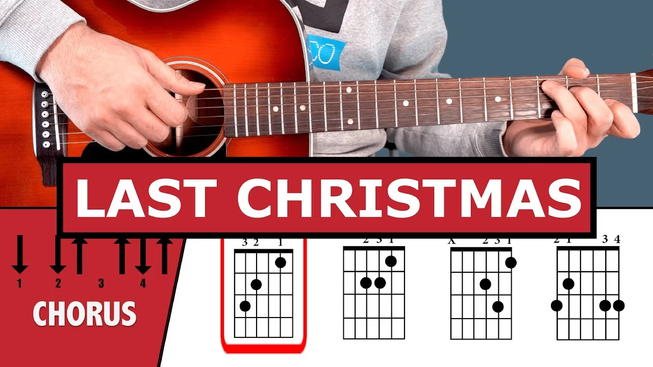 Last Christmas - Guitar Tutorial (EASY CHORDS) - Just The Tone