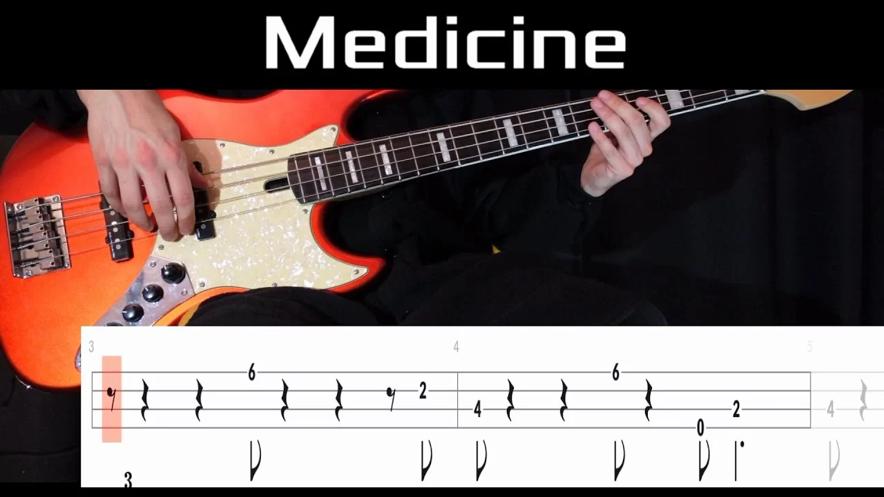 Medicine (Harry Styles) - Bass Cover WITH TABS - Just The Tone