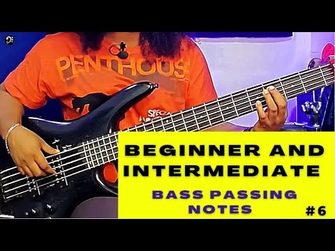 Beginner And Intermediate Bass Passing Notes | Learn All The Moves ...