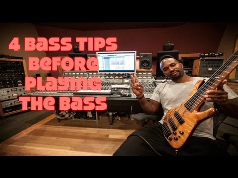 4 Bass Guitar Tips (Before Picking Up The Bass)-Anthony Crawford