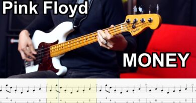 Pink Floyd - Money  // BASS COVER + Play-Along Tabs