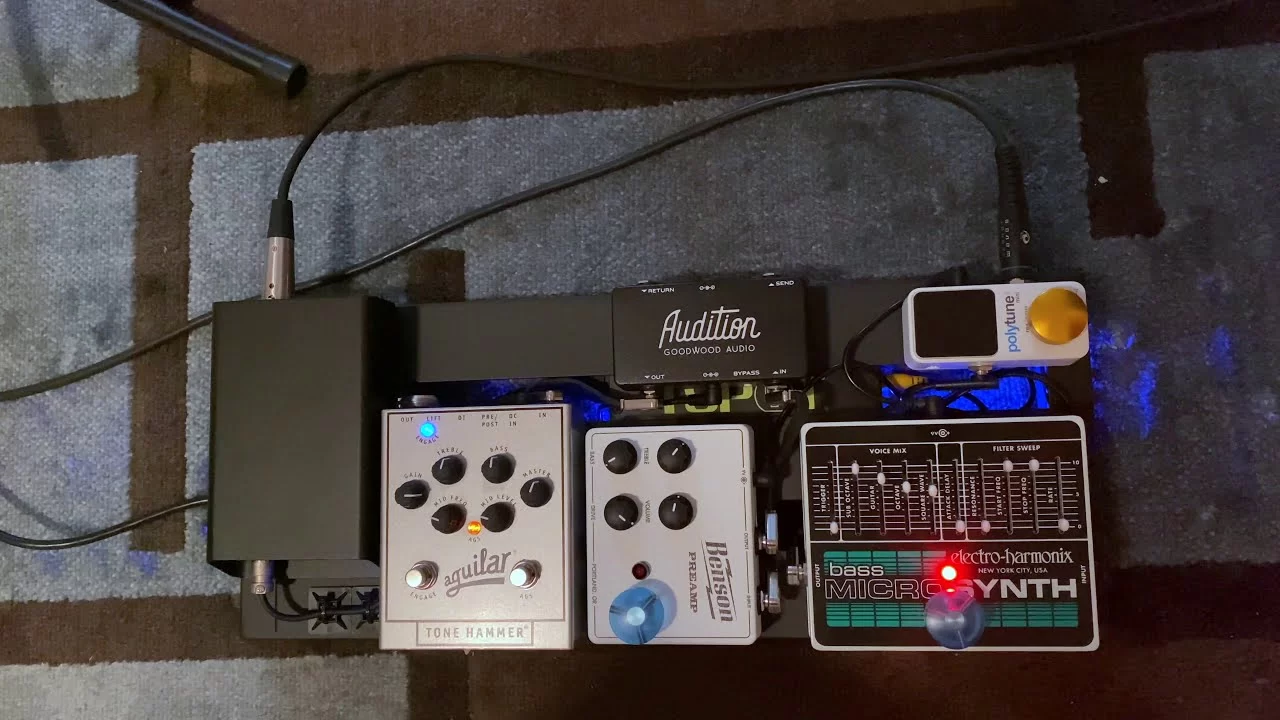 Worship Bass Pedalboard Rundown 2021 - Just The Tone