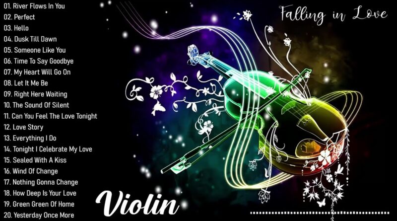 Beautiful Romantic Violin love songs Instrumental ♫ Most Old Beautiful Love Songs 70's 80's 90's