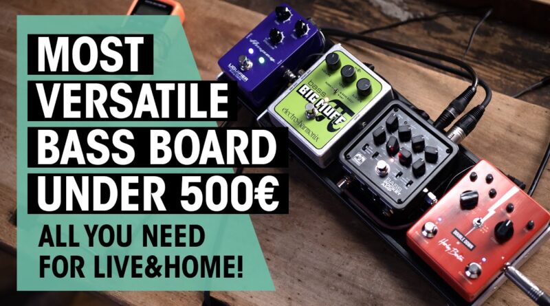 Budget Bass Pedalboard Build! | Pedalboard Kitchen | Thomann