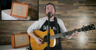 ORANGE Crush Acoustic 30 Combo Amp - Trey Sings The Reviews! | GEAR GODS