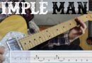 Learn the riff from “Simple Man” by Lynyrd Skynyrd – Quick, Easy Electric Guitar Tutorial