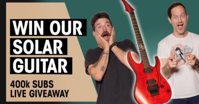 400K SUBS GIVEAWAY! ???? Who wants a Solar S1.6 Guitar? | Livestream with K&G | Thomann