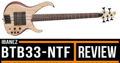 Ibanez BTB33-NTF Bass Guitar | Guitar Interactive Review