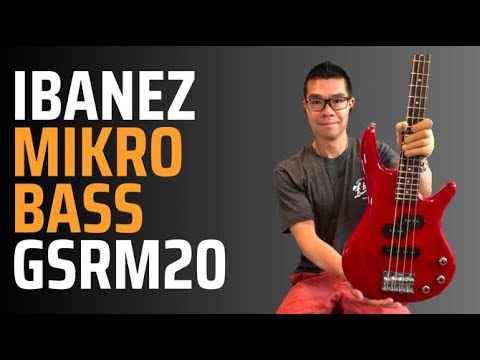 Ibanez Mikro GSRM20 short scale bass. Demonstration & review