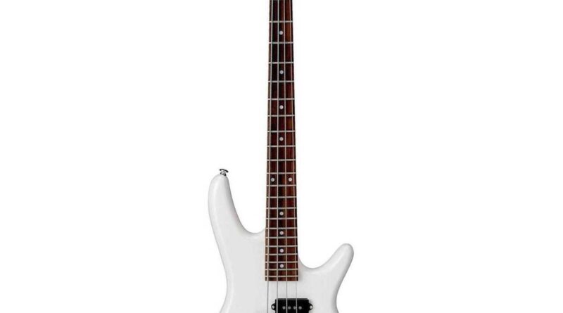 Ibanez miKro Series GSRM20 Electric Bass Guitar, Pearl White #GSRM20PW